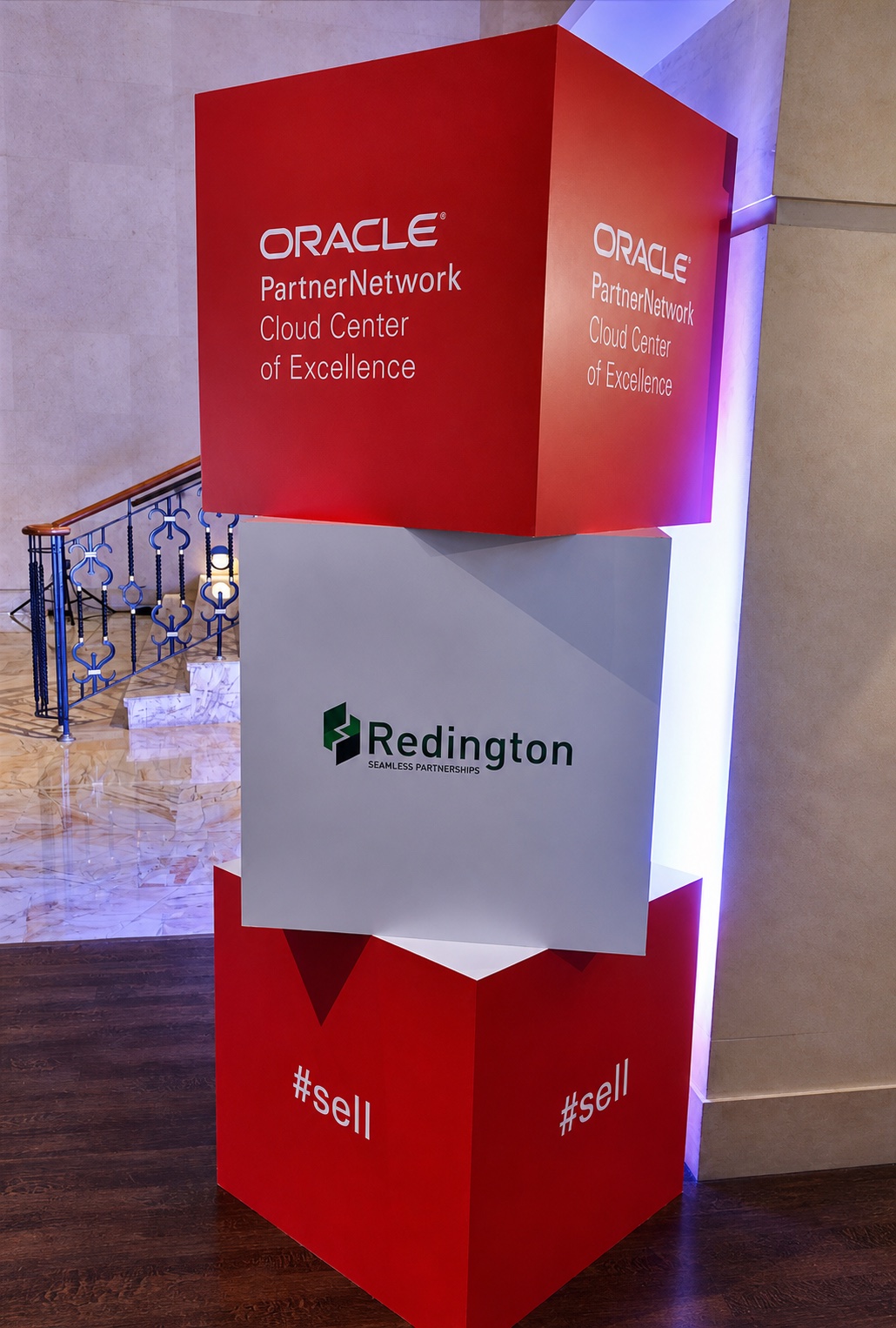 Oracle PartnerNetwork dimensional event installation