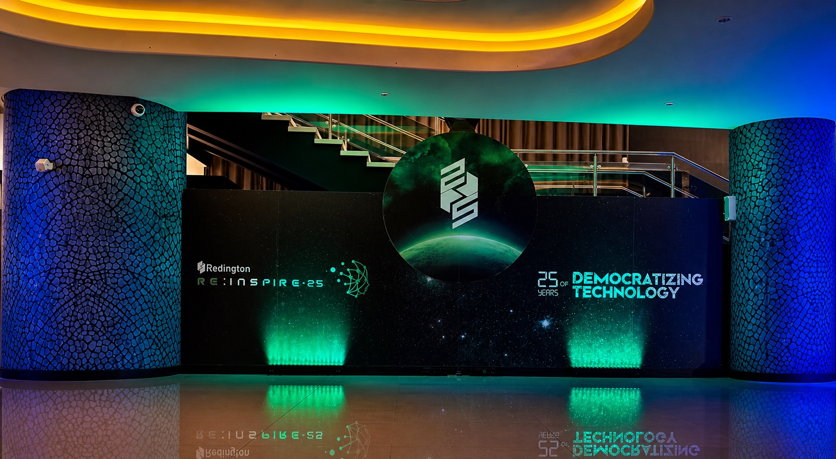 Redington RE:INSPIRE:25 immersive event environment